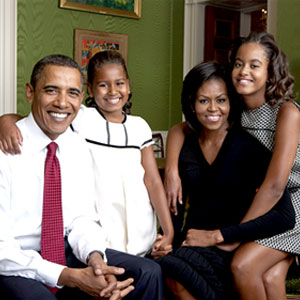 Barack Obama, Sasha Obama, Malia Obama, Michelle Obama, Obama Family Barack Obama, Sasha Obama, Malia Obama, Michelle Obama, Obama Family